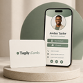 Custom Design option for the Taply Card + Profile