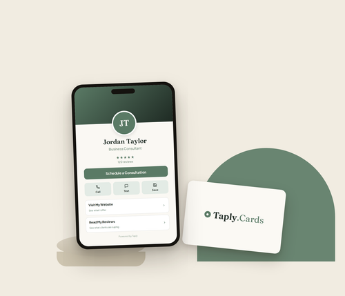 Taply.Cards — Card + Profile