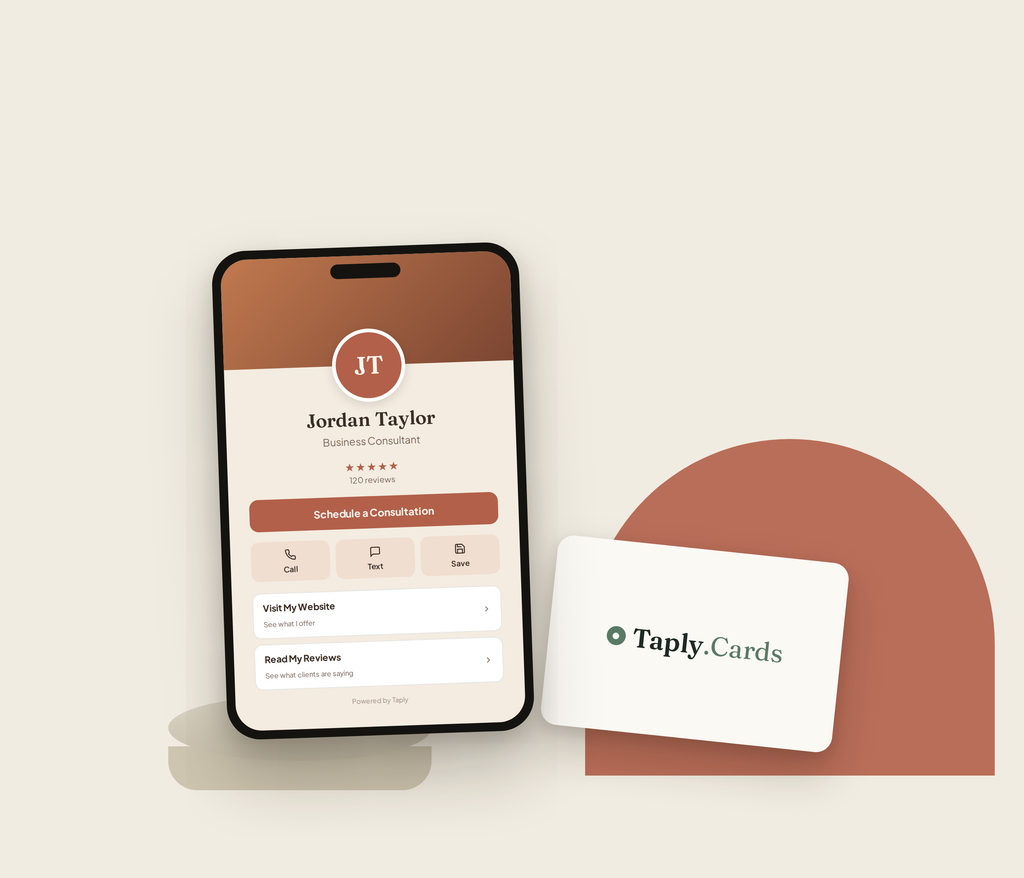Taply.Cards — Card + Profile